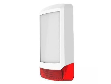 Texecom ODYSSEY X1 biała/czerwona (WDA-0002)